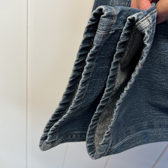 Levi’s 527 Straight Leg Denim Blue Jeans Fade Lines Tag Reads 30 X 30 - Picture 6 of 15
